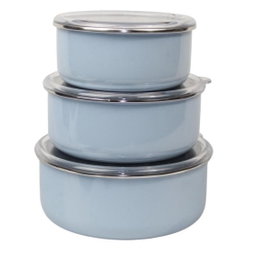 Hermia Juego de Cajas de Almacenamiento Davet-401 Azul